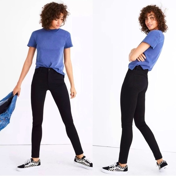 MADEWELL Bennett Black Roadtripper Jeans - Picture 1 of 14